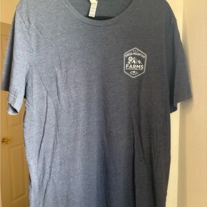 Bella Canvas Men's Navy Graphic Tee